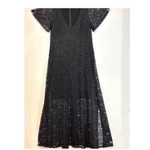 Torrid Black Lace Maxi Dress